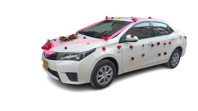 Wedding car for rent in karachi