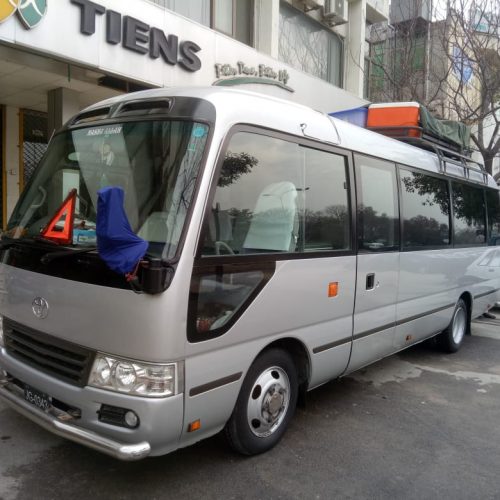 Toyota Coaster 4C Saloon for Rent