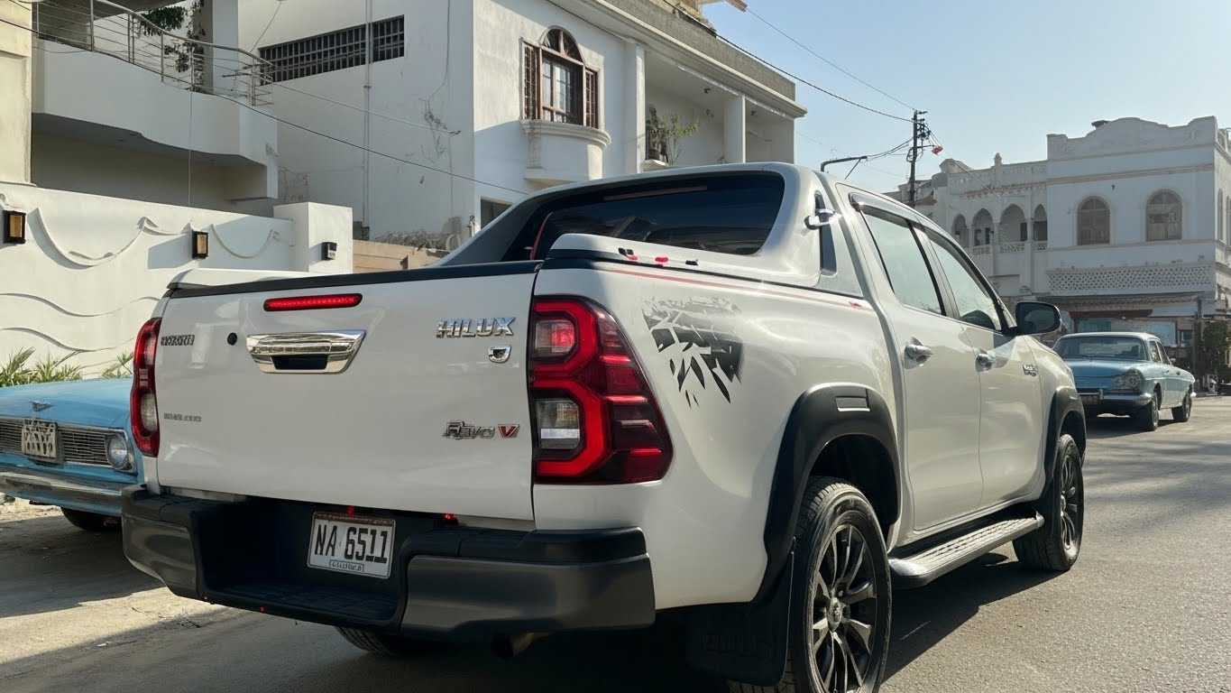 Toyota Revo rental vehicle in Karachi